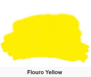 Farba akrylowa Chromacryl 75 ml neon yellow